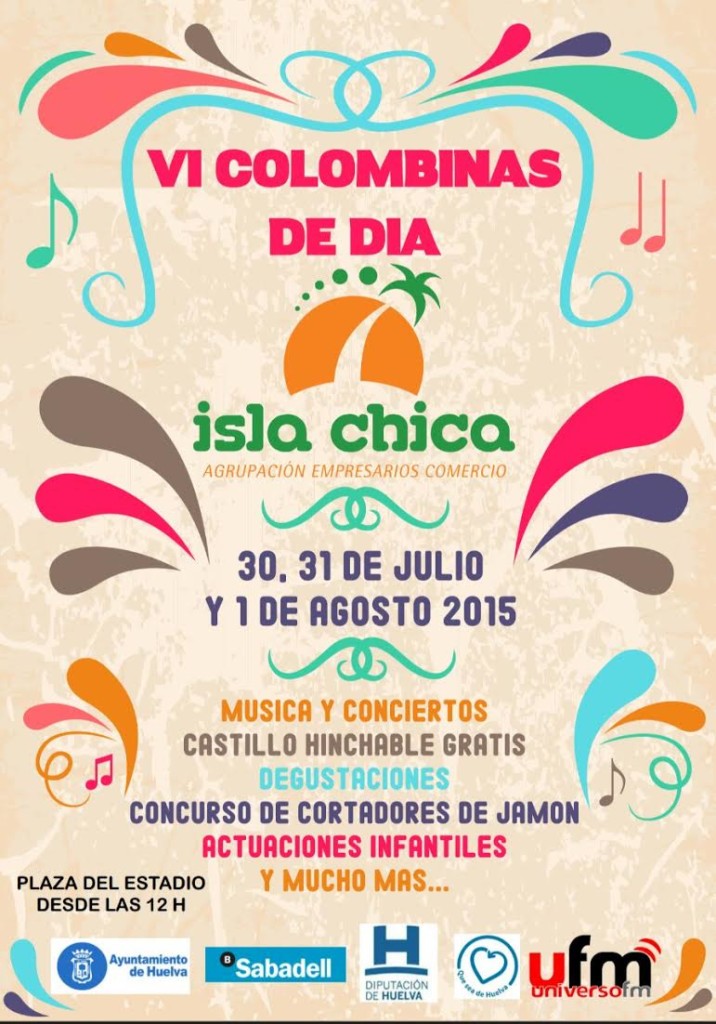 COLOMBINAS DE DIA ISLA CHICA – HUELVA