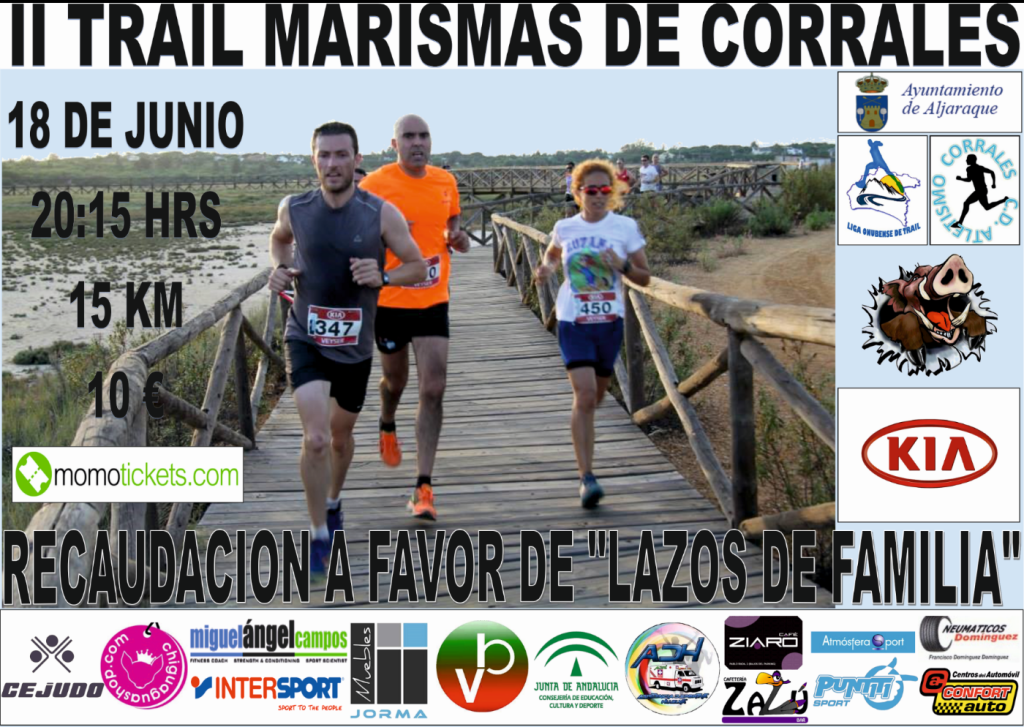 CLASIFICACIONES II TRAIL MARISMAS DE CORRALES