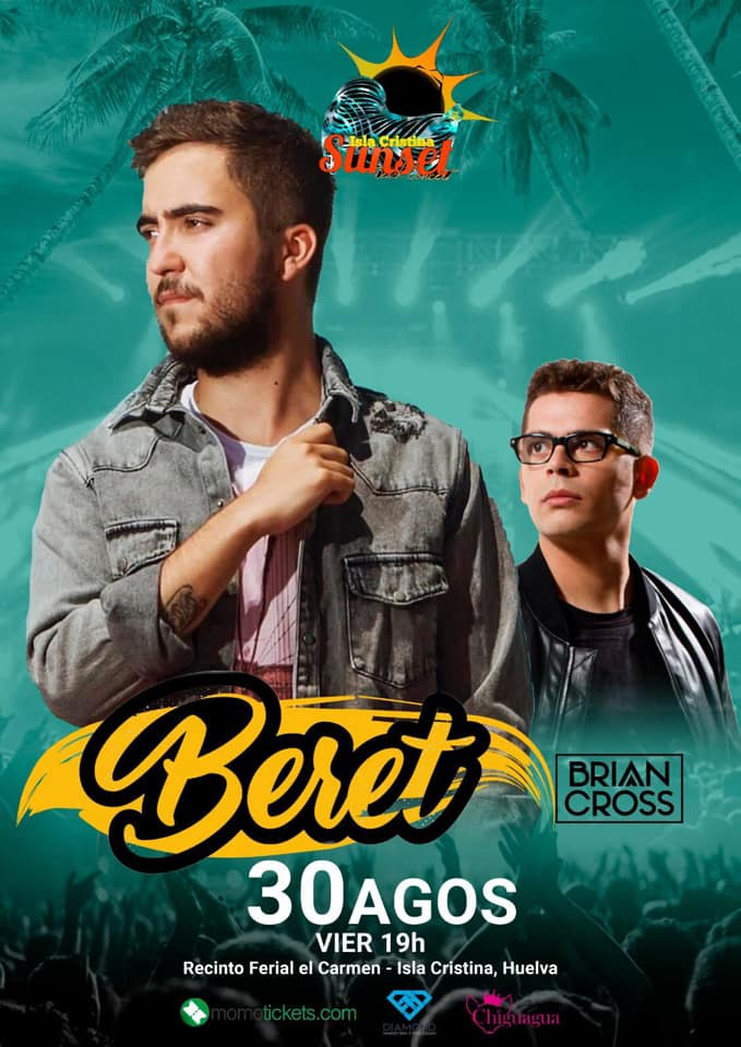ISLA CRISTINA SUNSET: BERET Y BRIAN CROSS